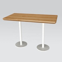 Foshan Light Mobilier commercial de luxe en bois pour restaurant Table et chaise en rotin pour restaurants