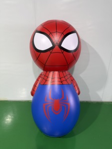 Nouvelles figurines gonflables de combat Peter Parker <span class=keywords><strong>Spiderman</strong></span> avec base aquatique pour le kick-boxing - Product Image 4