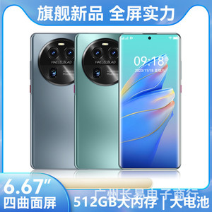 Teléfono Inteligente Haelelblad 5G con Pantalla Curva AMOLED de 6.8 Pulgadas, 16GB+512GB de Memoria, Doble SIM, Multimodo, Huella Dactilar - Product Image 4