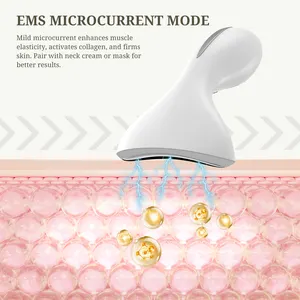 Home LED Therapy Face Lifting Machine Eye Facial Whitening Neck Massager Anti Aging Wrinkle Skin Face Lift Device
