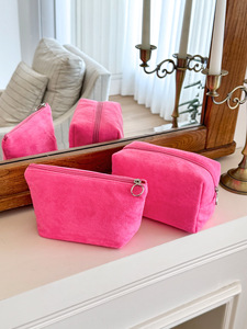 Nouvelle Trousse <span class=keywords><strong>de</strong></span> Toilette Simple en Polyester avec Fermeture Éclair, Légère, Grande Capacité, Rangement Optimisé, Portable pour <span class=keywords><strong>Voyage</strong></span> et Usage Quotidien, pour <span class=keywords><strong>Femme</strong></span> - Product Image 4