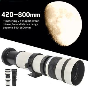 X709-1 420-800mm F8.3 Protrail Lens for <b>Camera</b> ,manual Focus Lens,for Cano-n or for Niko-n Lens - Product Image 2