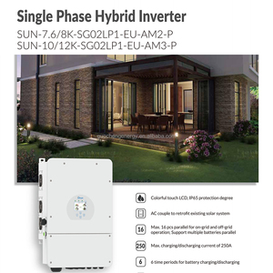 Convertisseur solaire hybride basse tension monophasé 220V pour l'UE 3/3.6/5/6/8/10/12/14/16/18kw en stock - Product Image 4