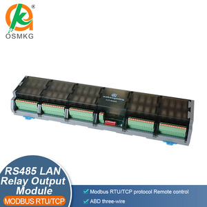Oshangming 40 kênh đầu ra <span class=keywords><strong>relay</strong></span> Board <span class=keywords><strong>12V</strong></span>/24V <span class=keywords><strong>Relay</strong></span> <span class=keywords><strong>Module</strong></span> RS485 Lan modbus TCP cho AC DC máy - Product Image 2