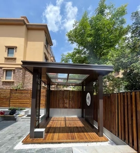 Pérgola de Aleación de Aluminio de Estilo Chino Personalizada para Exteriores, Pabellón de Ocio Fácil de Montar, Modelo <span class=keywords><strong>DUODA</strong></span> 888 para Jardín o Patio - Product Image 6