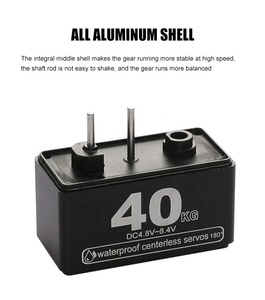 Không thấm nước đầy đủ kim loại thép bánh kỹ thuật số coreless <span class=keywords><strong>servo</strong></span> động cơ Mô-men xoắn lớn RC xe và thuyền thay đổi trọng lượng từ 15kg đến 40kg - Product Image 4