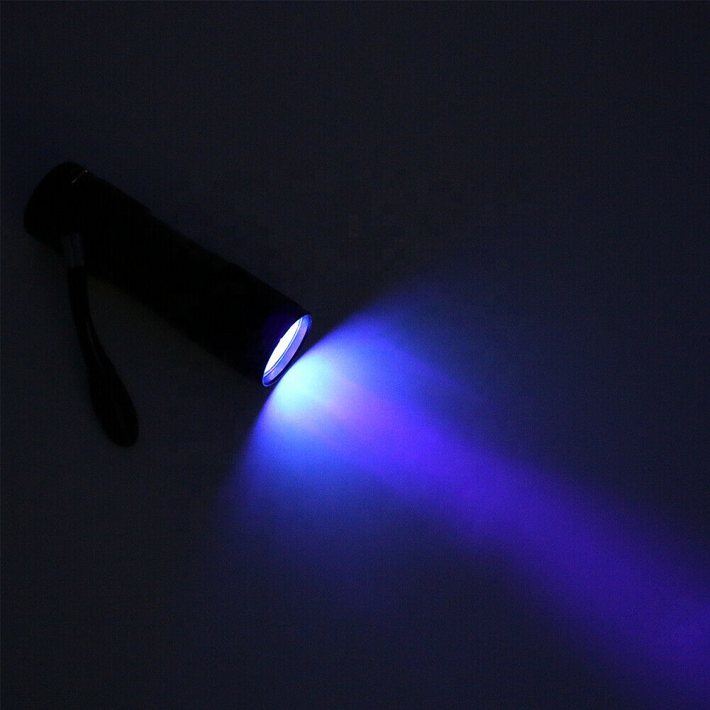LED ultra violet UV 365 nm Blacklight lampe de poche lampe d'inspection
