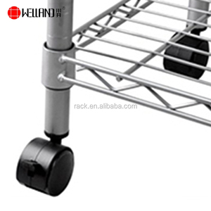 NSF giá tốt nhất nghiêng <span class=keywords><strong>Chrome</strong></span> dây kim loại bánh mì hiển thị đứng - Product Image 4