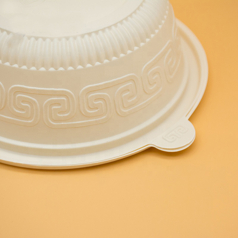 קערות קני סוכר 16 אונקיות - קערת Bagasse Tree 115
