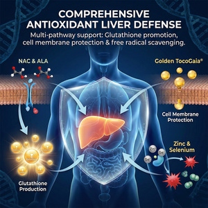 Compléments alimentaires pour le soutien du foie |   Extrait de fruit de palmier NAC, mélange de <span class=keywords><strong>vitamine</strong></span> E, zinc et sélénium |   Sans gluten Naturel |   Adulte |   Vente en gros OEM - Product Image 3