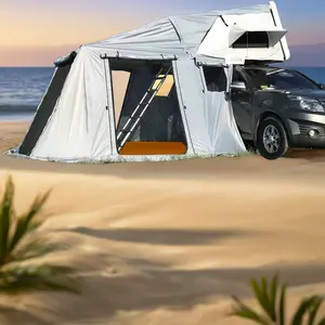 新款帆布汽车帐篷ABS户外自驾游汽车野营装备