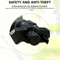 Antivol universel pour guidon de voiture électrique, moto, voiture à batterie - Verrou de frein à gaz portable en alliage d'aluminium Chine