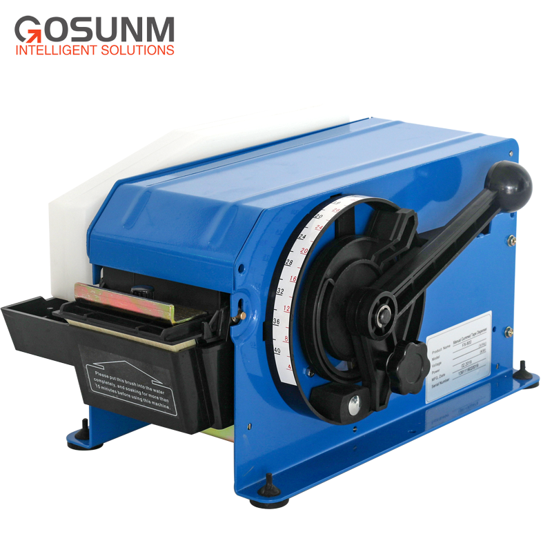 GS-WAT-1000 GOSUNM Электрический водно-активированный диспенсер для ленты, зеленый диспенсер для лент из крафт-бумаги