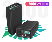 Vente chaude 12V 4S1P 4S LiFePO4 rechargeable en plein air portable mobile alimentation banque pour Audio LED de la batterie de surveillance de sécurité