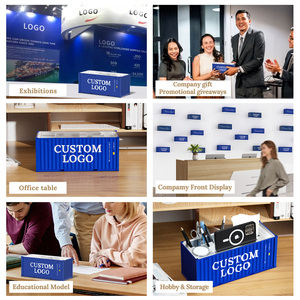 O.a.s container mô hình nhà máy scale1: 20 vận chuyển container hậu cần uturn tùy chỉnh Lưu trữ hộp container mô hình - Product Image 3