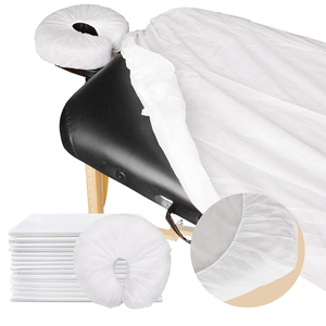 10 draps jetables non tissés pour <span class=keywords><strong>table</strong></span> de <span class=keywords><strong>massage</strong></span>, housses élastiques pour lit de spa, <span class=keywords><strong>protection</strong></span> respirante et imperméable en tissu pour tatouage - Product Image 1
