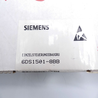 Módulo de Control DCS para Sistema de Accionamiento de Gabinete PLC, Interruptores de Circuito, Serie Teleperm 6ds15018bb Estand 05