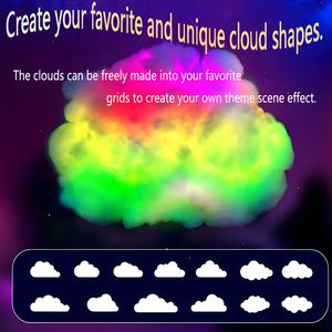 RGB Colorful LED Atmosphere Music Rhythm <b>Light</b> APP Control Decorative Cloud <b>Light</b> Celling <b>Light</b> - Product Image 3
