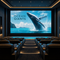 Écran LED intérieur P1.25 COB à pas fin pour salle de conférence, salle de réunion, écran commercial