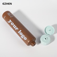 Service personnalisé tout-en-un, tube souple en plastique de qualité alimentaire européenne avec bouchon à vis, conteneur double laminé, emballage de tube cosmétique