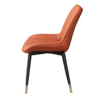 Fauteuils de salon modernes ergonomiques à dossier haut en cuir PU confortables avec couleurs personnalisables