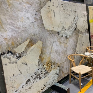 Pandora Granite est une sorte de granit beige ivoire extraite au Brésil. Cette pierre est particulièrement bonne pour les comptoirs, les monuments - Product Image 4
