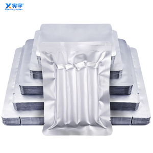 ถุงฟอยล์อะลูมิเนียมสุญญากาศแบบปิดผ<span class=keywords><strong>น</strong></span>ึก 3 ด้าน เกรดอาหาร สำหรับบรรจุภัณฑ์เครื่องสำอาง มาส์กห<span class=keywords><strong>น</strong></span>้า และยา มีสิ<span class=keywords><strong>น</strong></span>ค้าใ<span class=keywords><strong>น</strong></span>สต็อก - Product Image 2