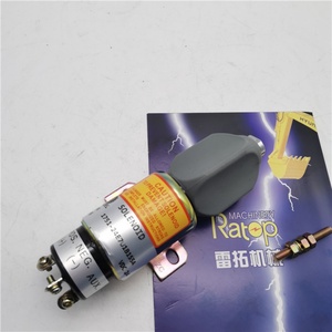 Électrovanne d'arrêt de carburant 24V 1751-2467 3864274 Électrovanne d'arrêt 1751-24E7 - Product Image 3