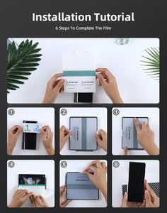 Lámina de Hidrogel HD Personalizada OEM, Protector de Pantalla sin Burbujas para <span class=keywords><strong>Google</strong></span> Pixel Fold, TPU de Alta Transparencia con Diseño 3D Radian para Teléfono Móvil - Product Image 5
