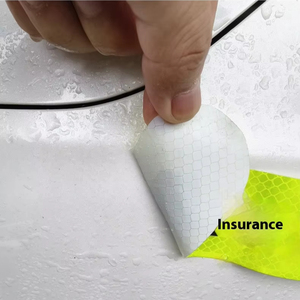 Giá nhà máy, bán trực tiếp, tem cảnh báo cửa xe phản quang chuyên nghiệp, chất liệu nhựa, dễ lắp đặt cho ô tô - Product Image 1