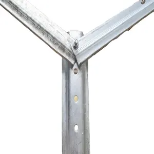 1460Mm Gegalvaniseerd Metaal Wijngaard Open Gevel V Trellis Post