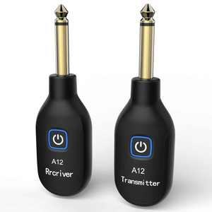 USB Mini transmisor inalámbrico receptor batería eléctrica bajo-sistema de transmisión de audio bajo guitarra tambor eléctrico - Product Image 1