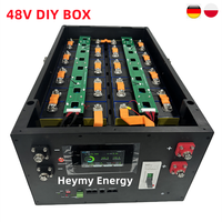 Boîtier de batterie vide Heymy Energy 15 kWh LiFePO4 en stock UE pour DIY 16S 48V JK BMS 280Ah 320Ah MB31 Boîtier de batterie solaire LiFePO4