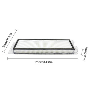 โรโบร็อค P10 แผ่นกรอง HEPA 165 มม. x 52 มม. x 15 มม. อะไหล่เครื่องดูดฝุ่นสำหรับใช้ในบ้าน - Product Image 1