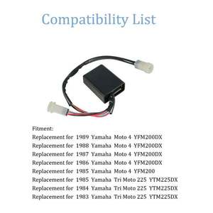 Interrupteur d'allumage de moto en plastique Yamaha Tri-Moto YTM 225 83-85, modèle 29U-85540-21 - Product Image 5