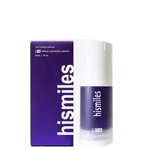 Hismiles V34 Color Corrector Serum 30ml Zahn flecken entfernung Lila Farb korrektur V34 Zahnweiß-Zahnpasta