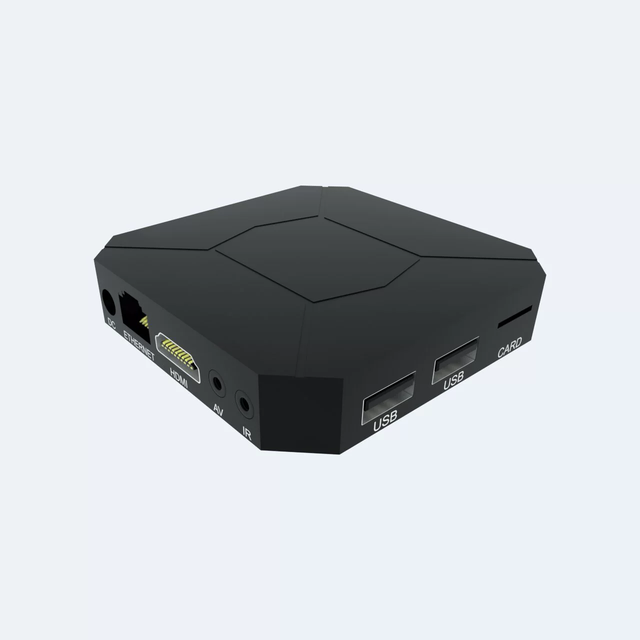 Factory Price 4K Video Player with Bluetooth Dual Band Wifi Android 10 TV Box 2GB RAM 8GB ROM Allwinner H313 V5 Mini Set-top Box