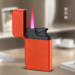 Encendedores Recargables KY a <span class=keywords><strong>Precio</strong></span> de Mayoreo, Encendedores de Bolsillo de Aleación de Zinc con Llama Recta a Prueba de Viento, Encendedores de Gas <span class=keywords><strong>Butano</strong></span> - Product Image 5