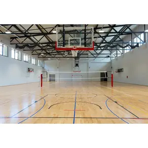Prefab Steel Sports Hall Prefabricated Basketball Court Indoor Basketball Stadium Basketball Court Prefabricated Gym