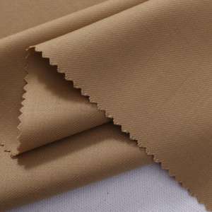 중국 공장 디자인 50% 폴리에스터 50% 양모 직물 일반 염색 모직 세트 재킷 용 - Product Image 2