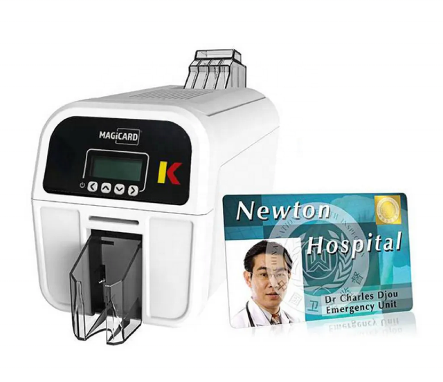 Magicard Pro K-Solo Secure Card Printer HIPAA Compliant Enterprise-Grade Encoding
