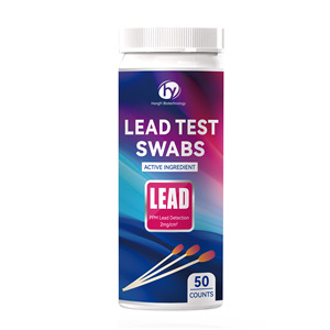 ไม้พันสำลีทดสอบสารตะกั่ว 50 ชิ้น สำหรับตรวจหาสารตะกั่วในโลหะเคลือบบนกระจก เครื่องเคลือบเซรามิก เฟอร์นิเจอร์ และภาชนะ - Product Image 3