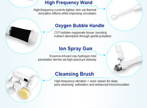 <span class=keywords><strong>Appareil</strong></span> portable d'hydrodermabrasion 10 en 1, machine faciale à hydro-oxygène et à aspiration des points noirs pour salons/esthétiques et cliniques de peau - Product Image 6