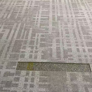 Thảm trải sàn nhà hàng thương mại, chất liệu nylon, kiểu lông xù, ghép nối lớn, dạng gạch, dùng cho văn phòng - Product Image 5