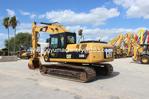 Excavatrice sur chenilles Cat320D d'occasion de marque japonaise, modèle 320D, avec design d'origine et performances optimales, à vendre - Product Image 4