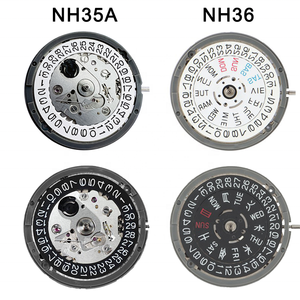 Repuestos Originales Japoneses para Relojes con Movimiento Automático NH35A, Fecha Blanca y Negra, 24 Joyas, Mecanismo de Reloj NH35 NH36 - Product Image 1