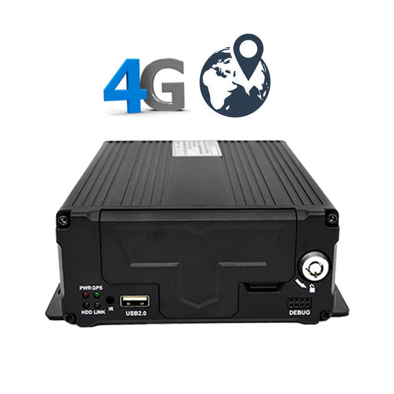Mdvr 4G Gps WiFi 8 Channel 720P 1080P Truck Bus Car Mobile Dvr Dash Cam ...