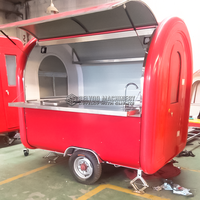 Petite remorque alimentaire, camion à tacos en plein air, stand de hot-dogs, kiosque alimentaire mobile, chariot de vente, carritos de comida en venta