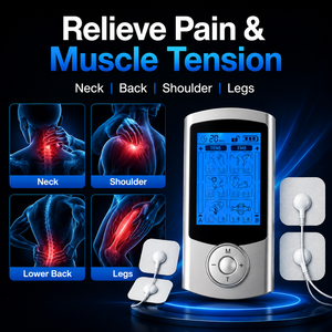 Masajeador Recargable para una Recuperación Deportiva Integral y <span class=keywords><strong>Electrodos</strong></span> de Fisioterapia con Máquina de Pulsos TENS Profundos - Product Image 2