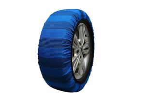 Nouvelles chaussettes antidérapantes <span class=keywords><strong>pour</strong></span> pneus de <span class=keywords><strong>voiture</strong></span>, en tissu polyester, <span class=keywords><strong>pour</strong></span> <span class=keywords><strong>la</strong></span> sécurité routière sur <span class=keywords><strong>neige</strong></span>, avec deux couleurs bleues mélangées - Product Image 3